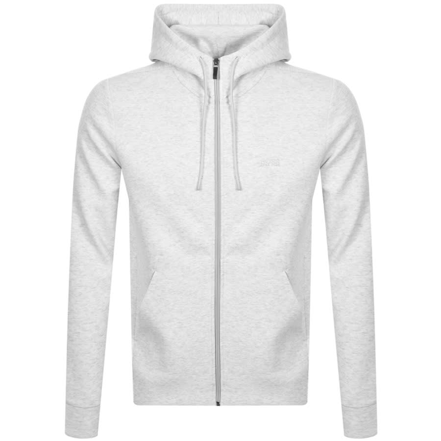 Alternative Image for ProductBOSS Saggy X Full Zip Hoodie Grey1